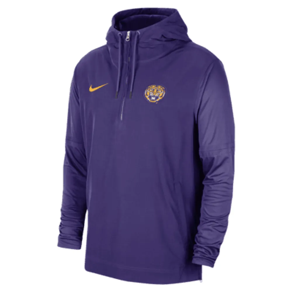 Lsu best sale nike windbreaker