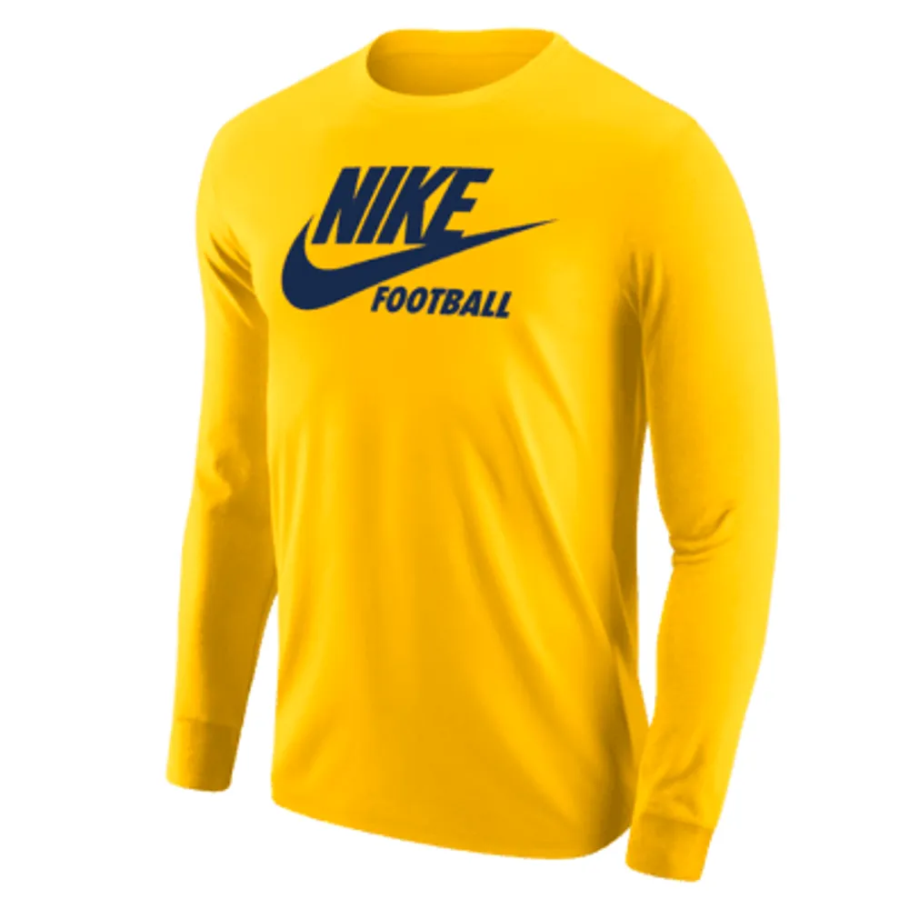 Mens nike hot sale yellow shirt