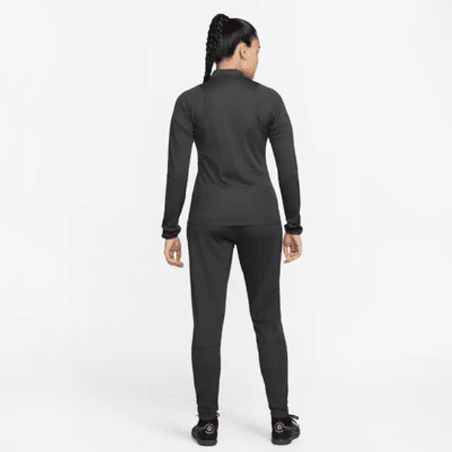 Nike womens hotsell black tracksuit