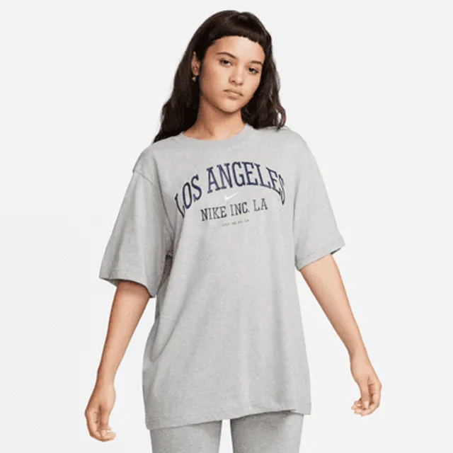 Nike graphic tees womens sale