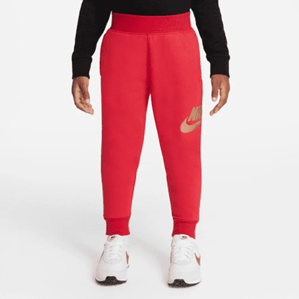 Nike metallic fleece pants sale