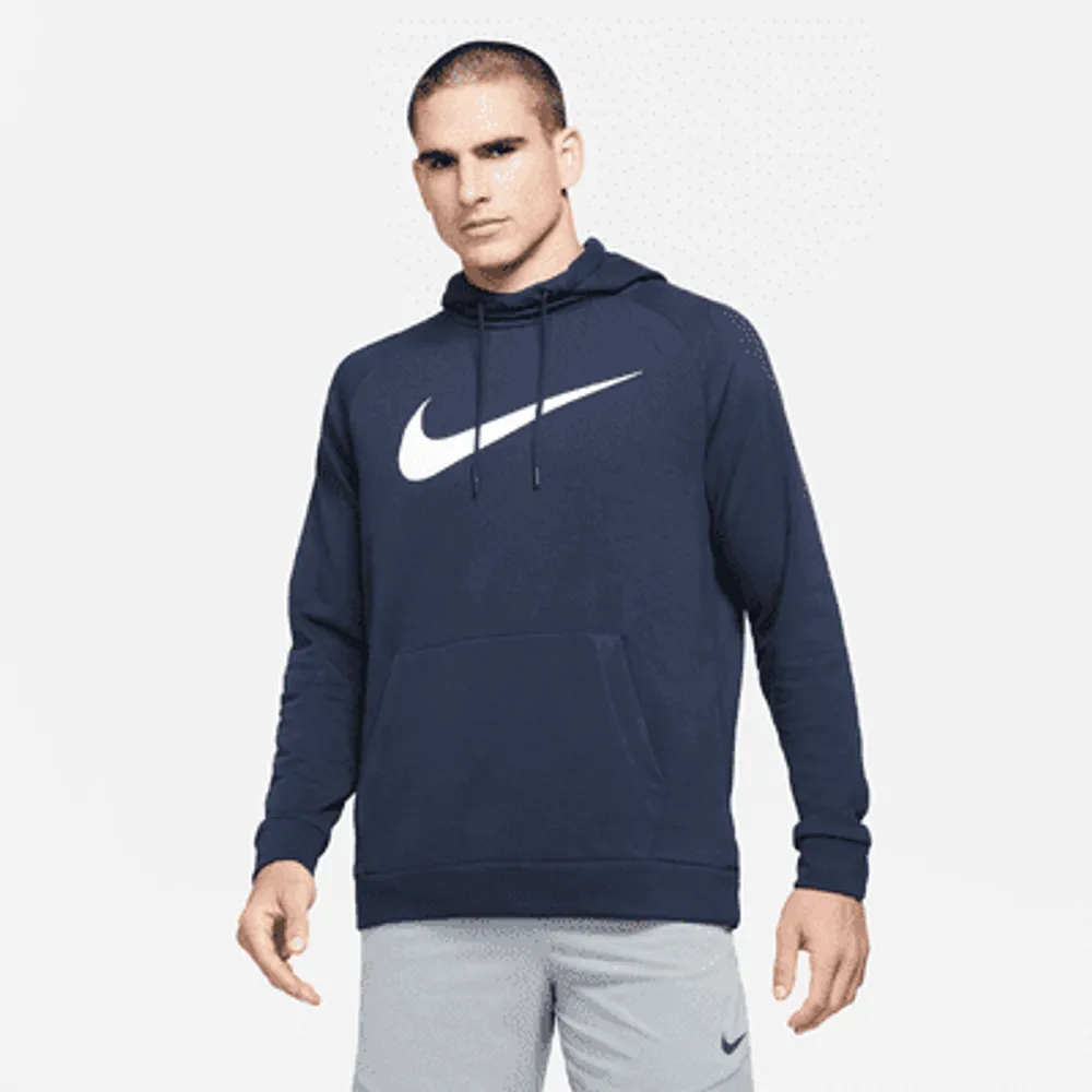 Nike Dry Graphic Men s Dri FIT Hooded Fitness Pullover Hoodie. UK