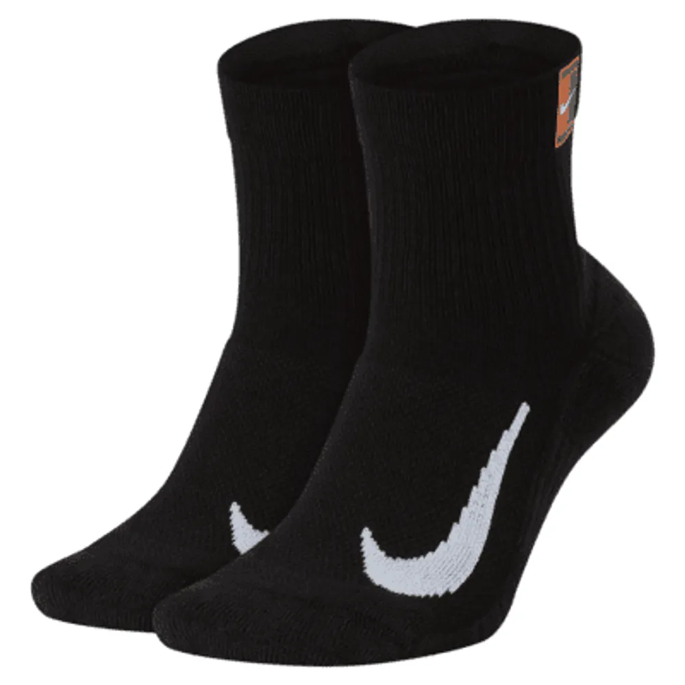 NikeCourt Multiplier Max Tennis Ankle Socks (2 Pairs). Nike UK King's