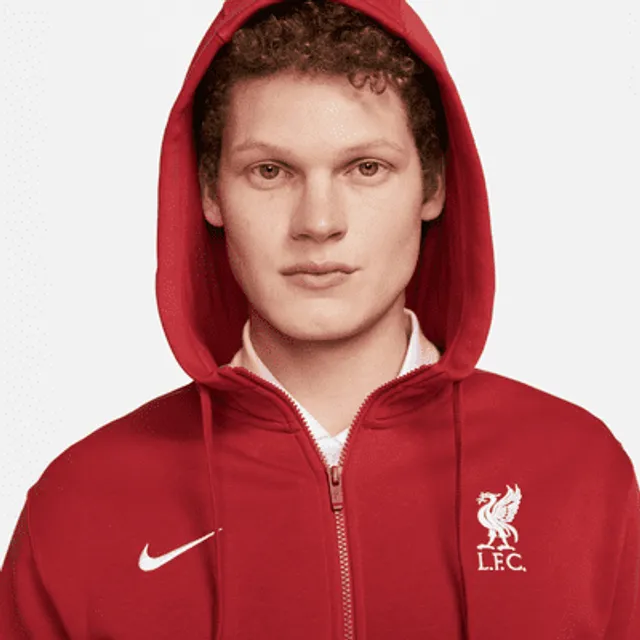 Liverpool fc travel 2024 full zip hoodie