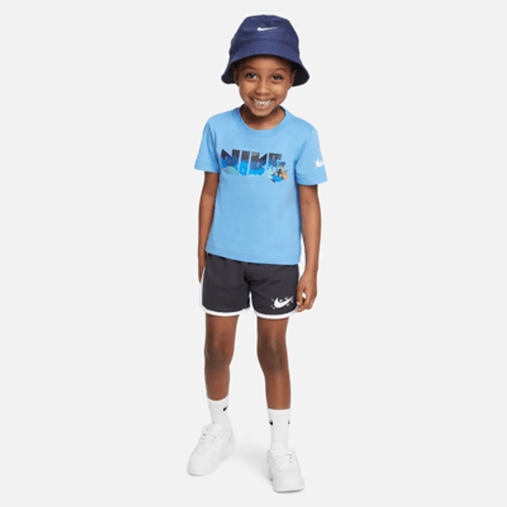 Nike short set toddler sales