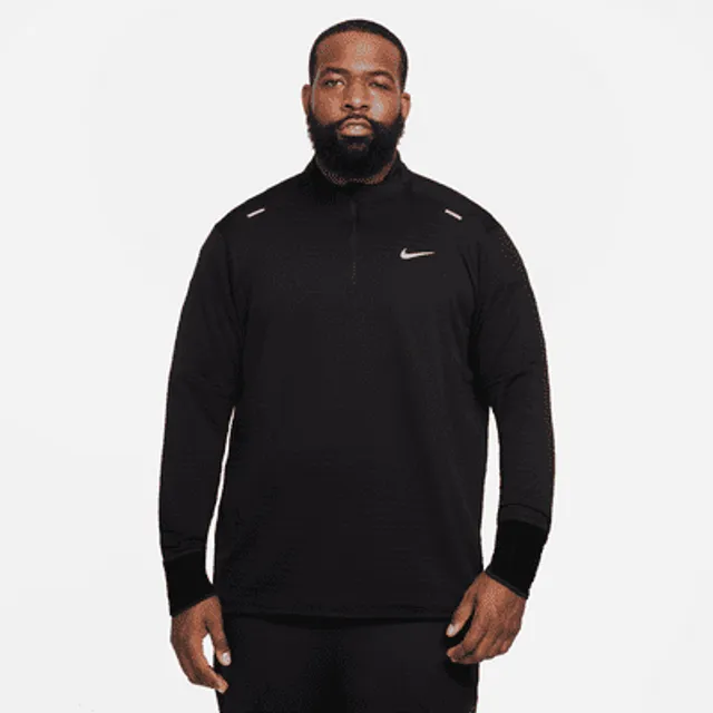 Men's dri-fit thermal top full zip running jacket