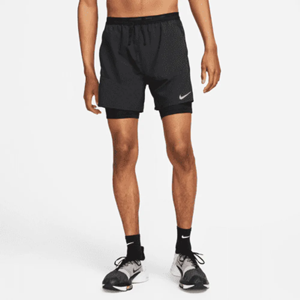 Nike Stride Men s Dri FIT 13cm approx. Hybrid Running Shorts. UK