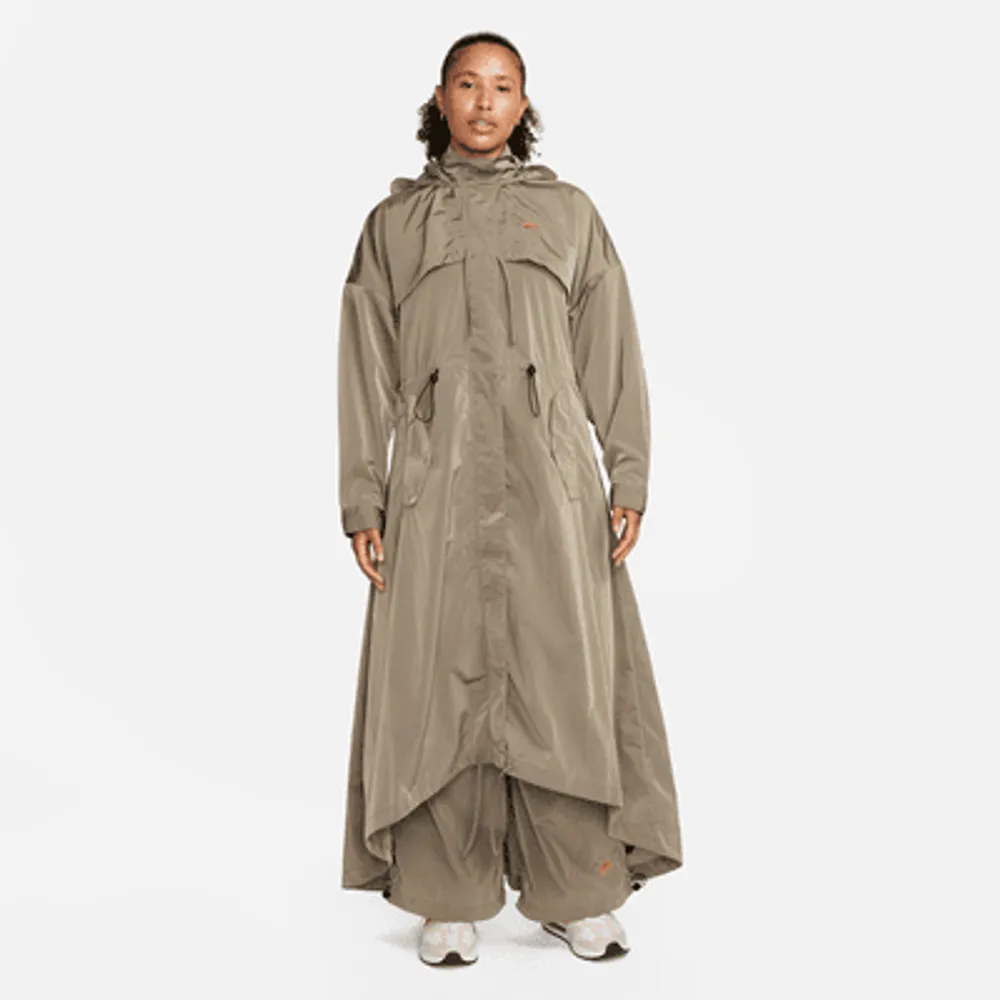 Nike full shop length coat