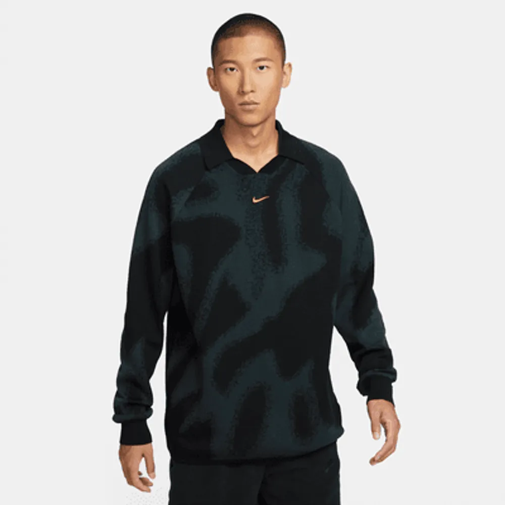 Nike sweater with discount collar