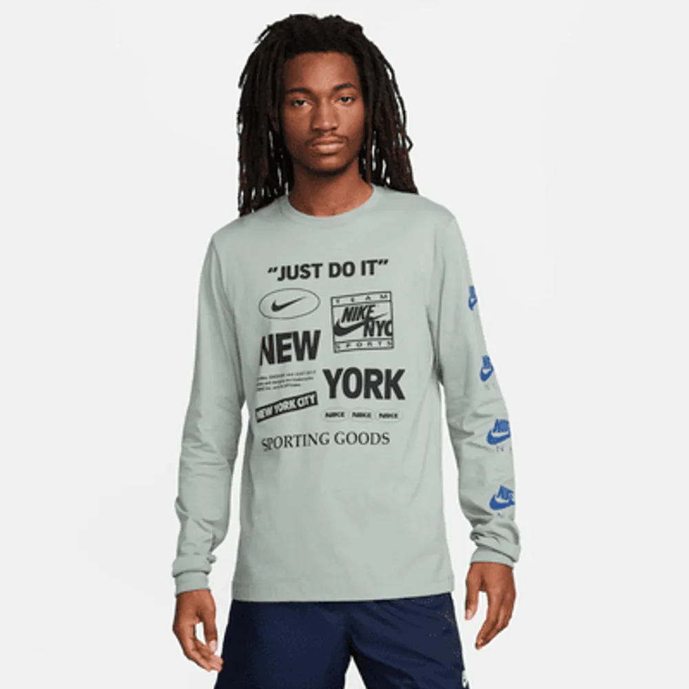 Nike graphic clearance long sleeve