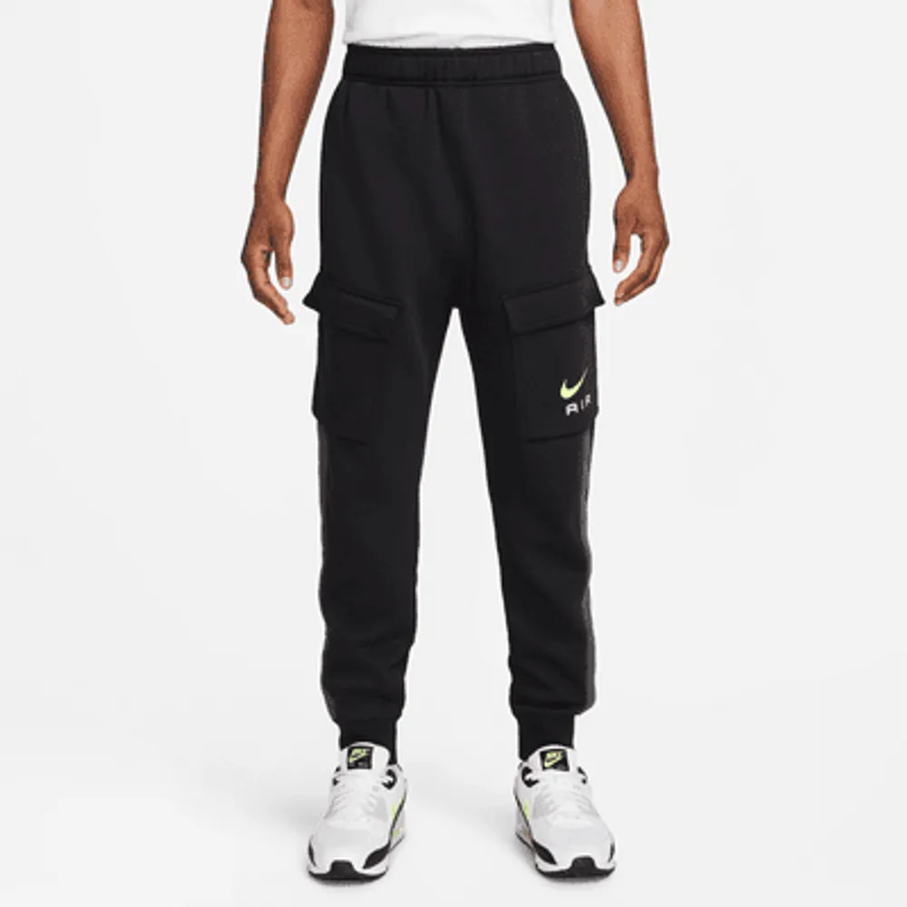 Nike fleece cargo joggers hot sale