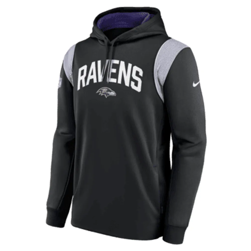 Nike Therma Athletic Stack NFL Baltimore Ravens Men s Pullover