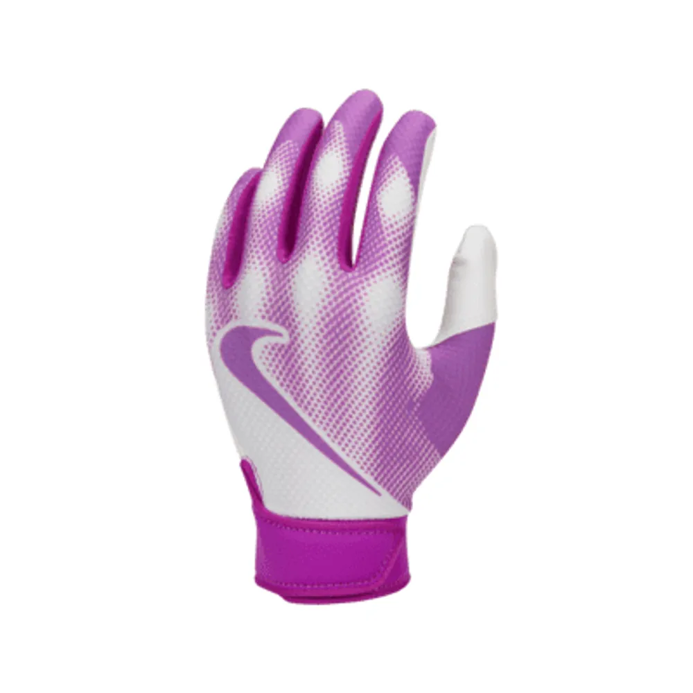 Fashion purple nike batting gloves