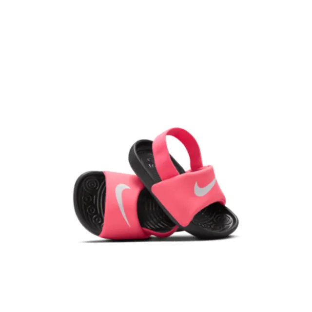 Nike kawa sliders pink sale