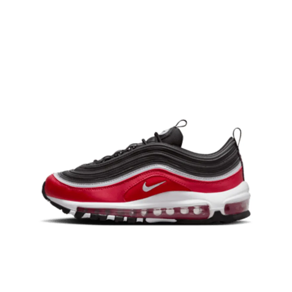 Men's air max hotsell 97 qs white/varsity-red synthetic