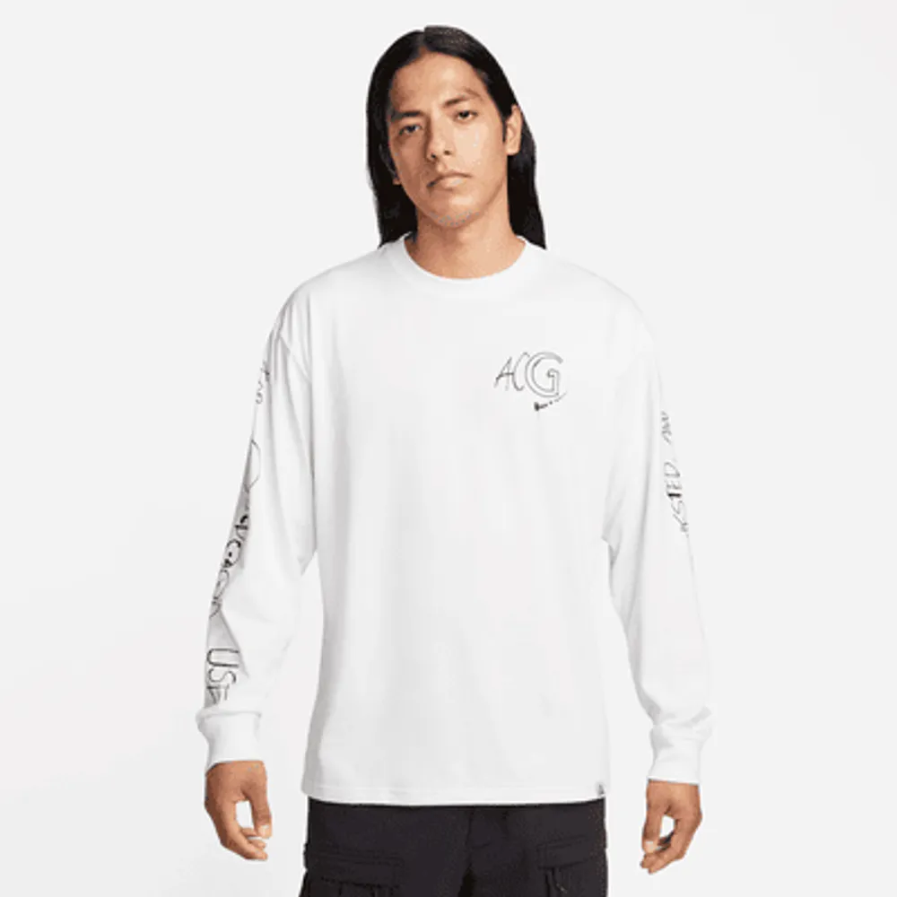 Long sleeve nike 2024 t shirt mens