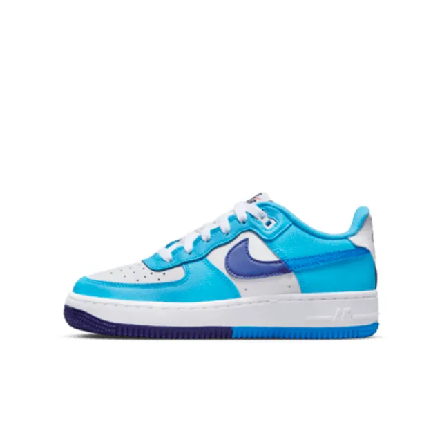 Air force 1 lv8 diy outlet trainer white / pink / blue