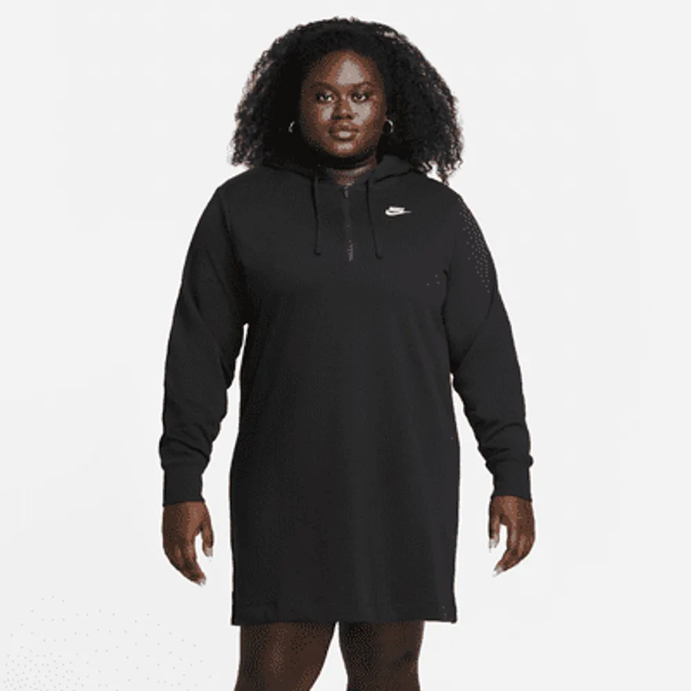 Nike hoodie hot sale dress womens