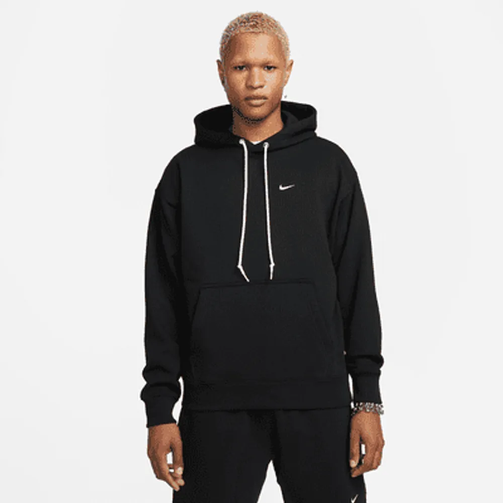Nike Solo Swoosh Men's French Terry Pullover Hoodie. Nike.com | The Summit