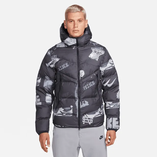 Nike sportswear windrunner down fill men's hooded jacket hot sale