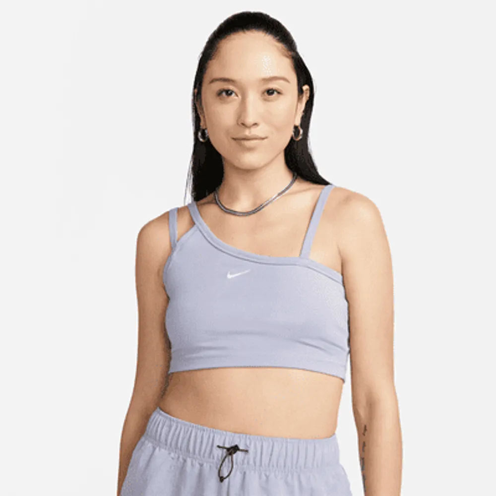 Nike Sportswear Everyday Modern Women s Asymmetrical Crop Tank