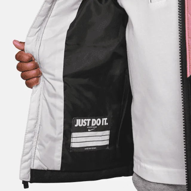 Nike just do it puffer outlet jacket