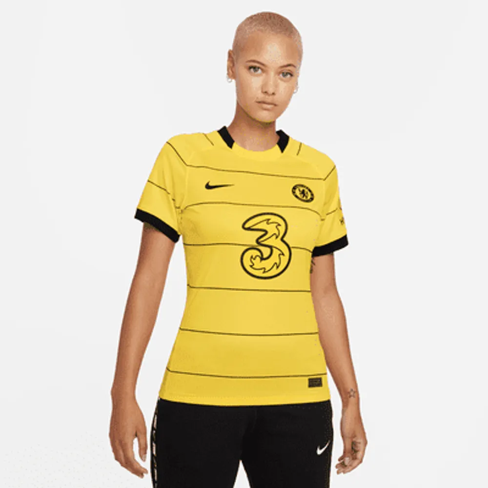 Yellow nike hot sale shirt women's