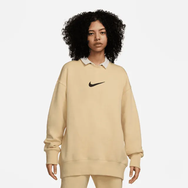 Oversized clearance fleece sweatshirt