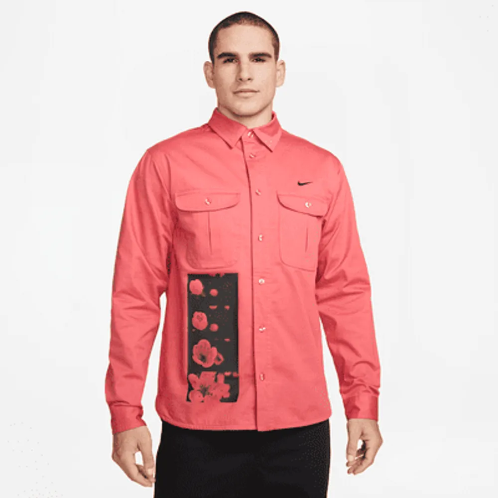 Nike Sb Long Sleeve Woven Skate Top Uk Kings Cross 