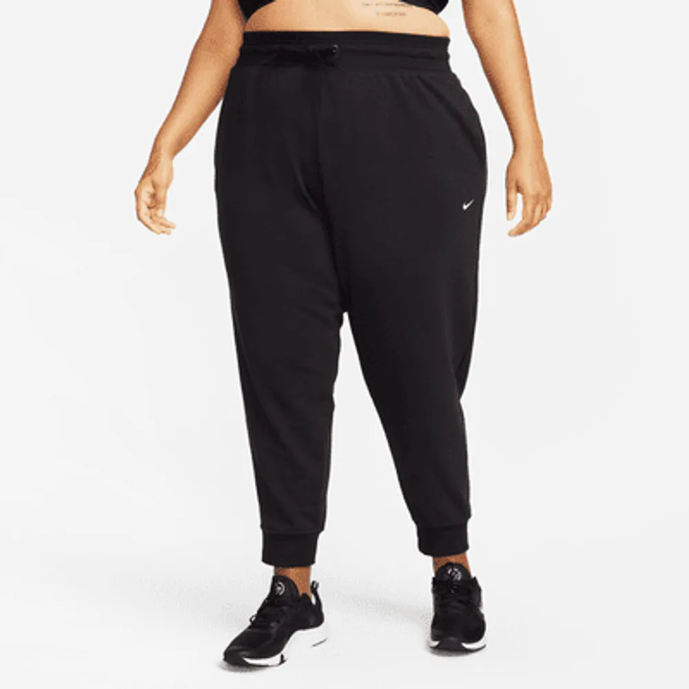 Plus size cheap french terry joggers