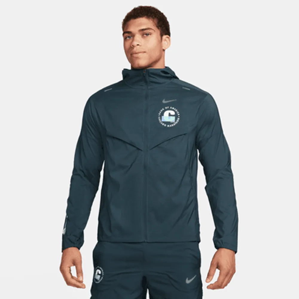 Nike Repel UV Protection Windrunner Men's Running Jacket. Nike.com 