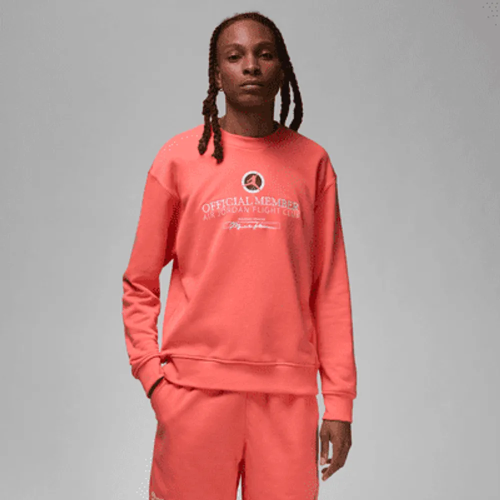 Air jordan fleece deals crew