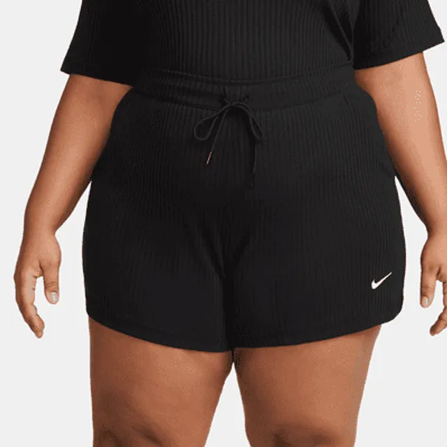 Plus size hot sale jersey shorts