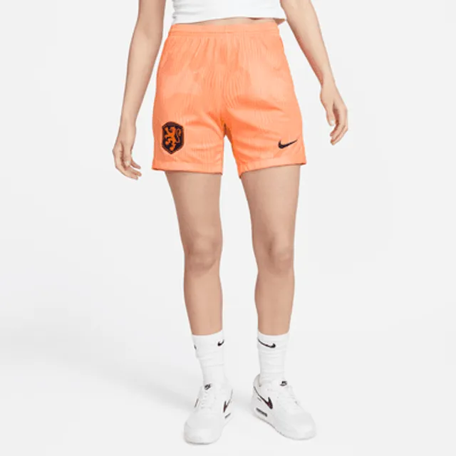 Orange nike dri fit shorts sale