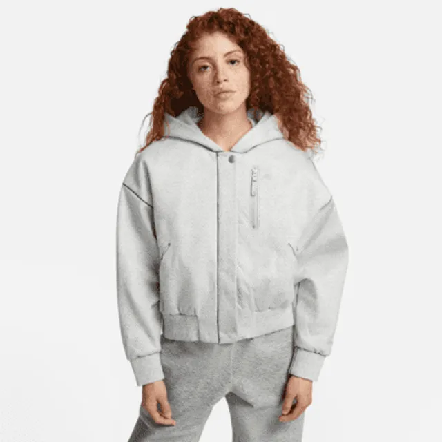 Nike grey oversized clearance hoodie