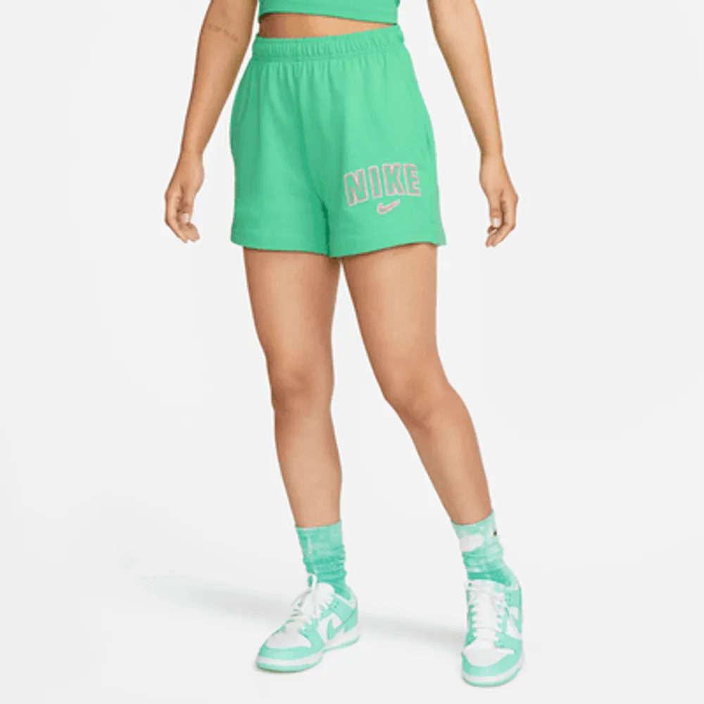 Nike jersey sale shorts women's