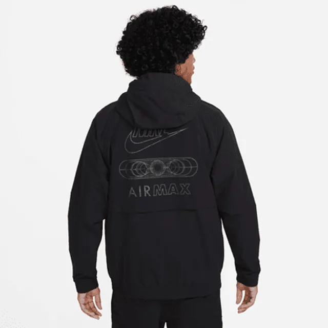 Black nike air outlet max jacket