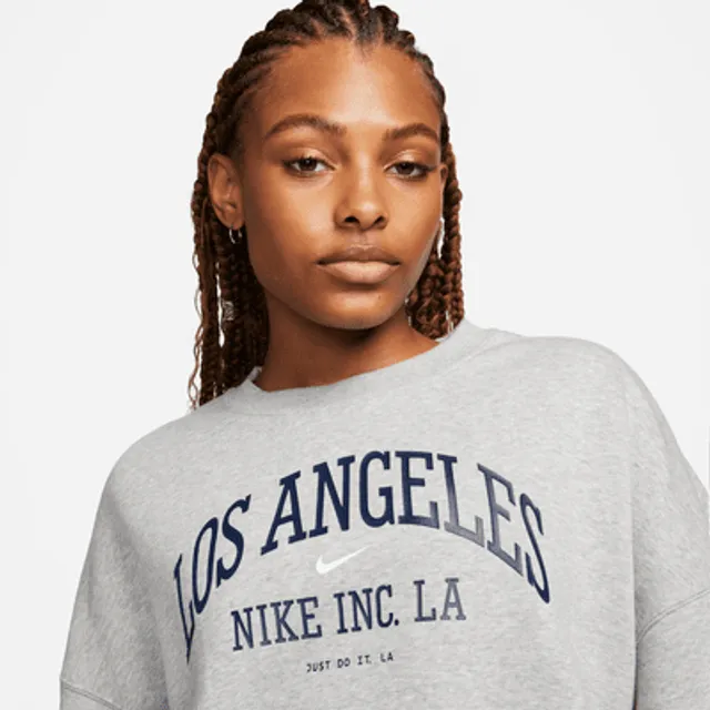 Nike just do it sweatshirt online women's