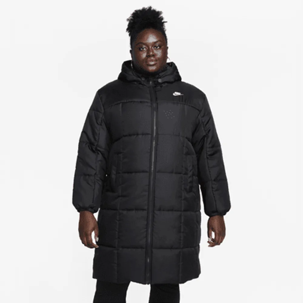 Plus size hooded online parka