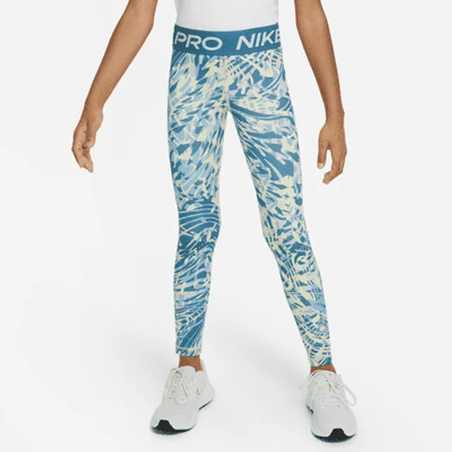 Nike Pro Big Kids Girls Leggings. Nike The Summit