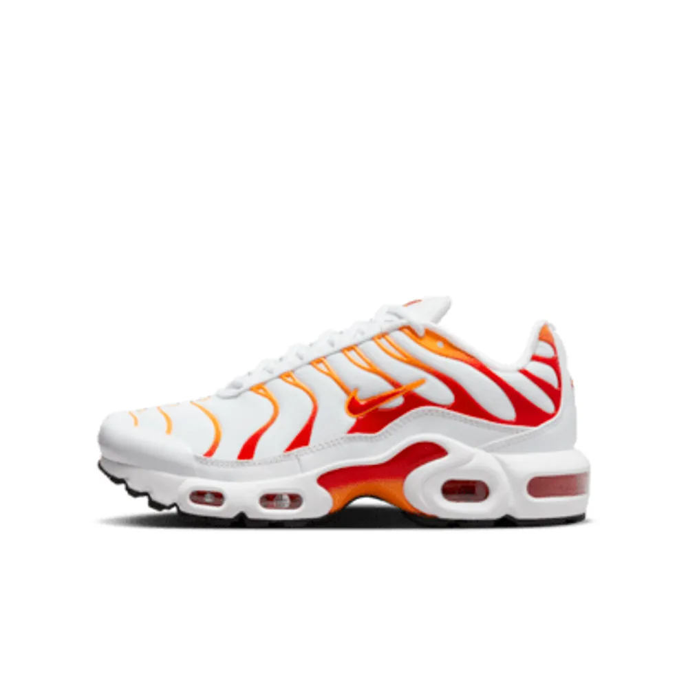 Orange and white on sale air max plus