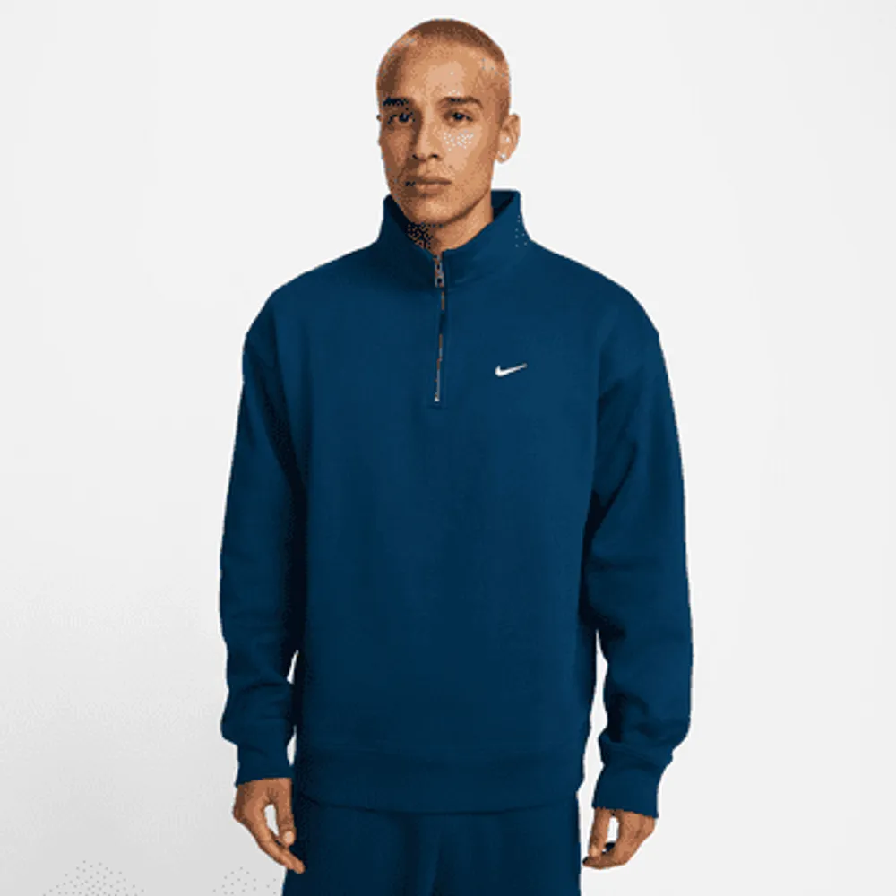 Nike Solo Swoosh Men s 1 4 Zip Top. UK King s Cross