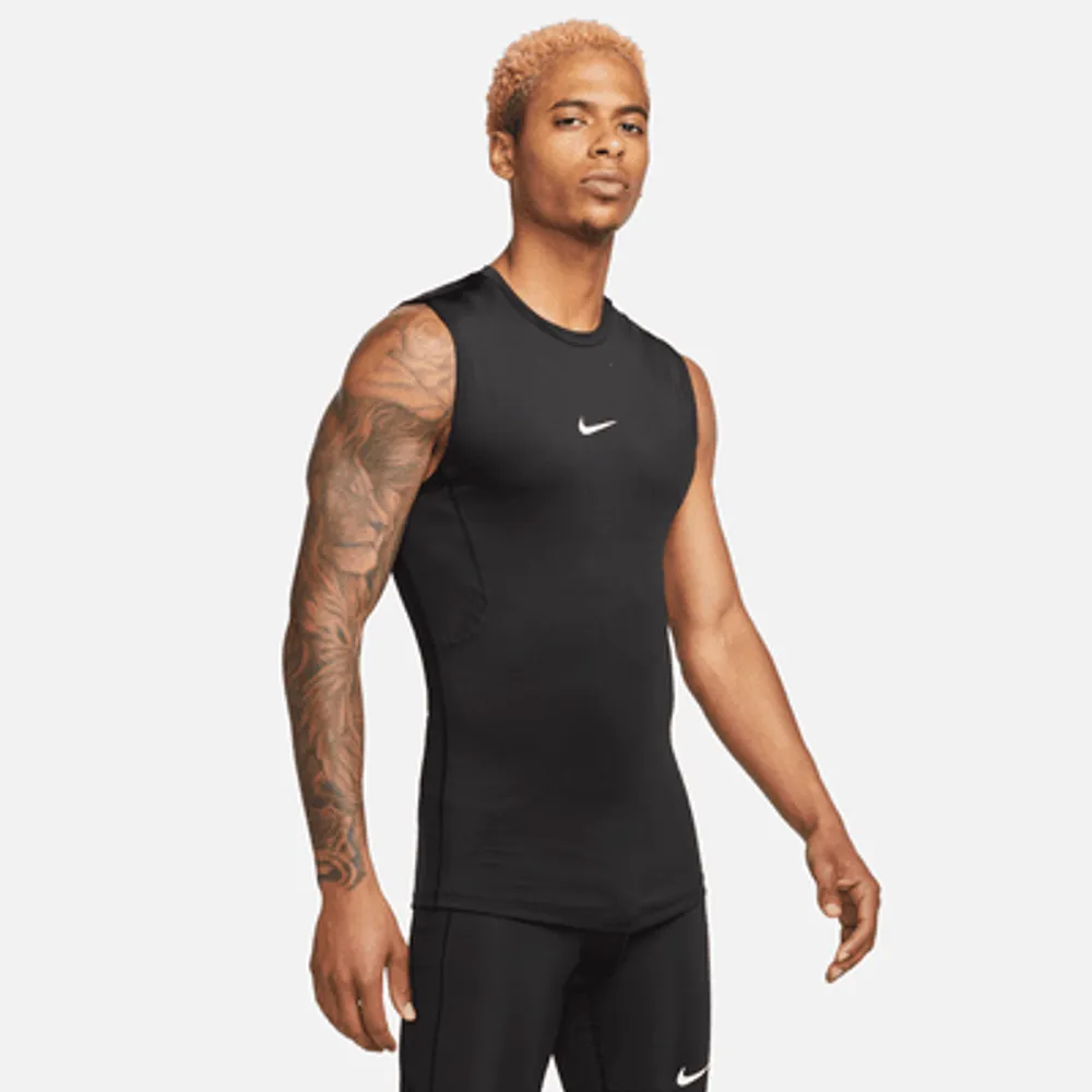 Nike Pro Men's DriFIT Tight Sleeveless Fitness Top. UK King's Cross