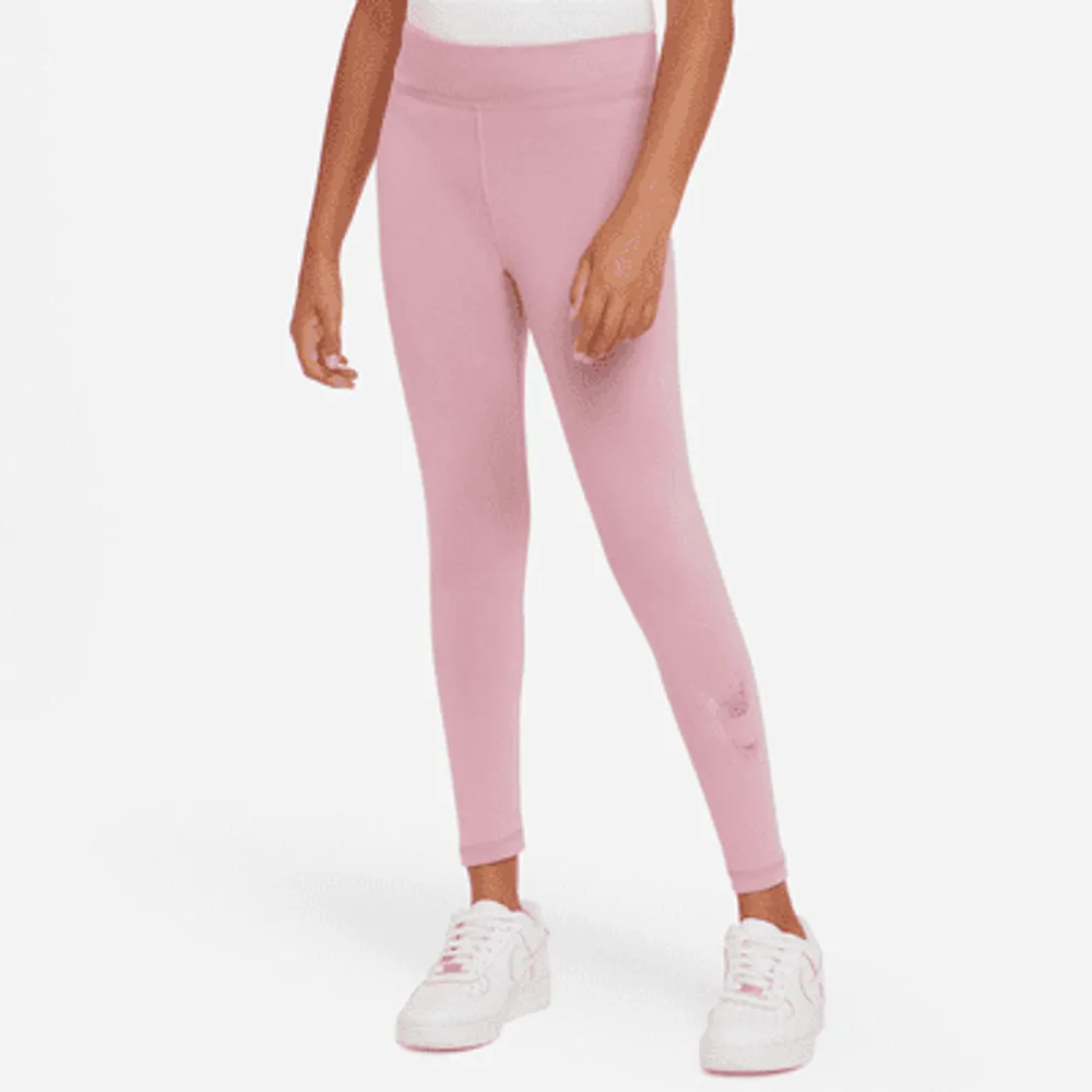 Womens pink 2025 nike leggings