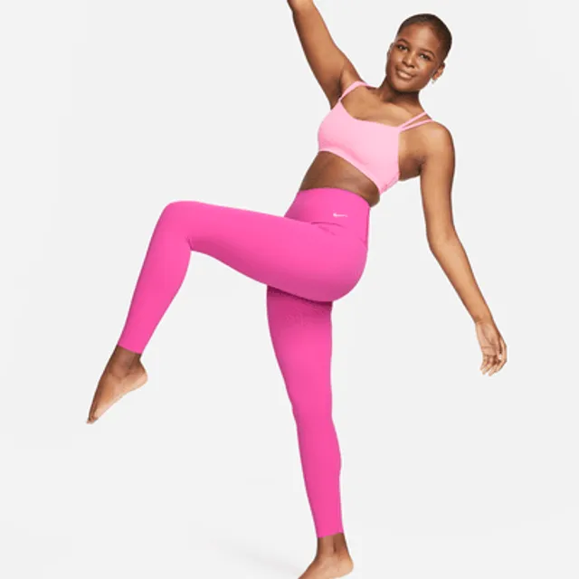 Hot pink hot sale nike tights