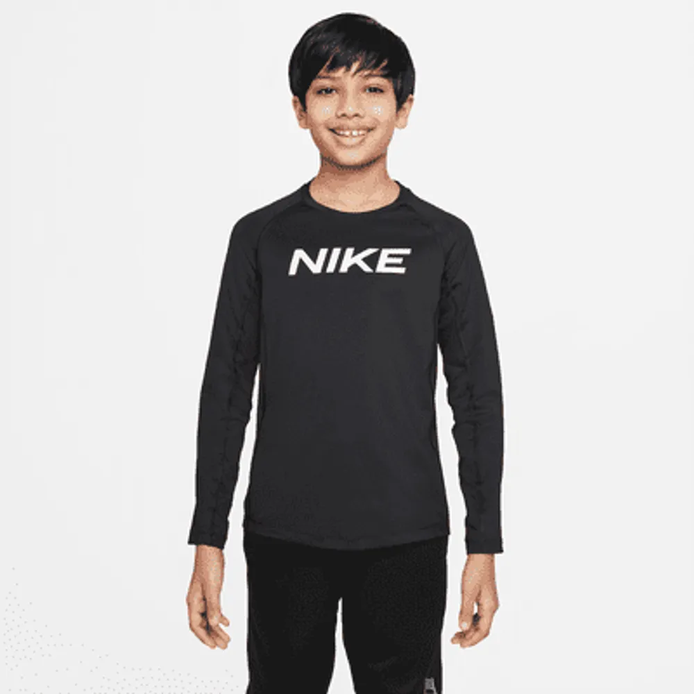 Boys long sleeve 2025 dri fit