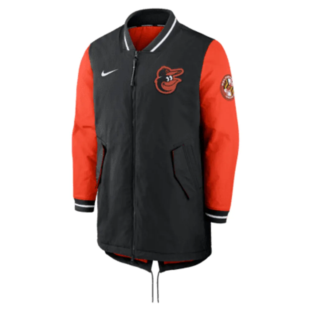 Nike Dugout (MLB Baltimore Orioles) Men's Full-Zip Jacket. Nike