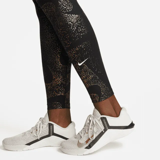 Nike pro training hot sale metallic dot tights