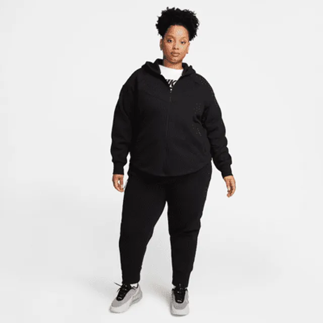 Nike lace up hoodie best sale plus size