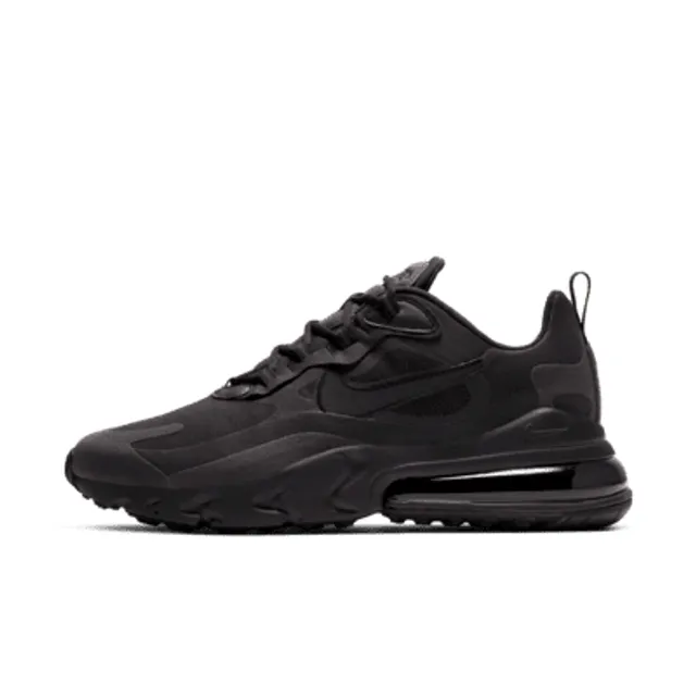 Nike air max react black clearance grey